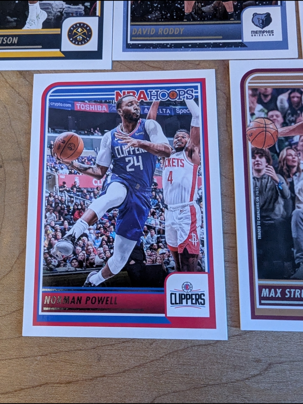 Lot of 7 2023-24 Panini NBA Hoops Basketball Cards - Picture 3 of 6